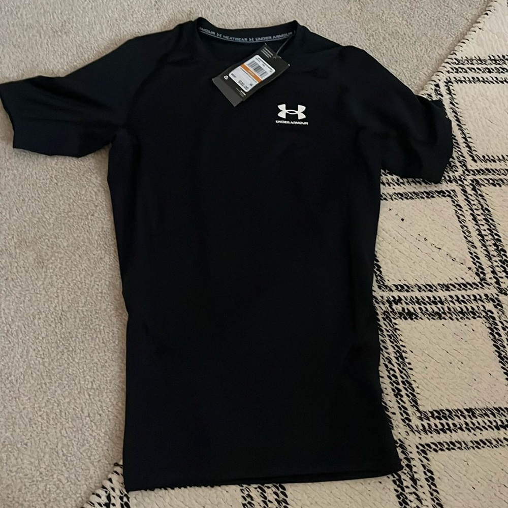 black compression shirt